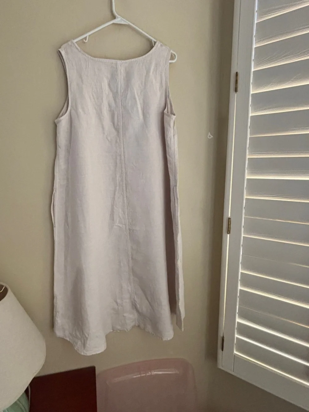 J. Jill Linen Scoop-Neck Floral Sleeveless Top in Natural Beige Women’s XLP NEW - Picture 3 of 11